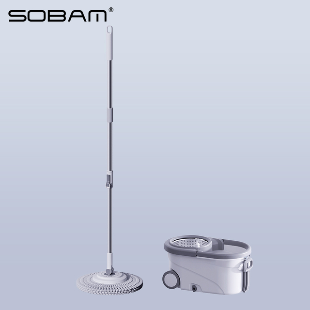  Hot Sell Magic Mop with Bucket 360 Degree Magic Spin Easy Mop with wheel