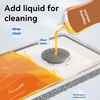 Custom Logo Portable Detachable 360 Rotary Microfiber Flat spray Mop Hand-Free Steel Pole for Floor Cleaning