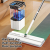 New Hand Free Washing Easy Use Self-Washed Magic Flat Mop, Squeeze Mop with Bucket Mop