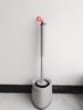 Factory Soft Plastic TPR Silicone Round Scrub Toilet Brush with Holder for Bathroom Cleaning Brush