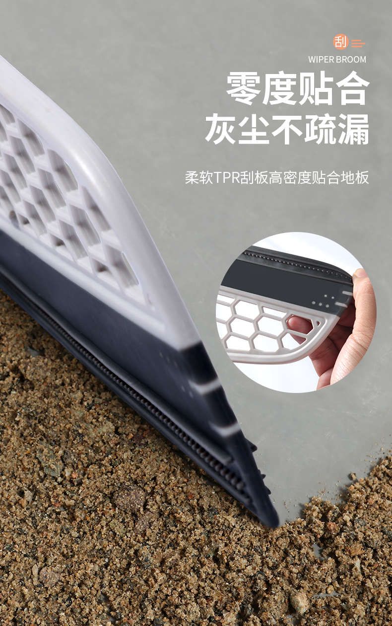 Sobam 2022 Hot Selling Portable Floor Magic Broom Bathroom Water Wiper Broom