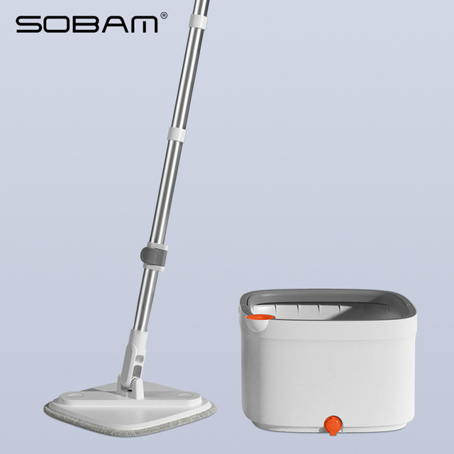 Hot Selling Factory Sobam Clean Water and Dirty Water Separate Sewage Spin Magic Mop M16 Wholesale China