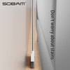 2022 New Plastic Dustpan & Broom Set Upright with Long Connected Handle for Household Floor Cleaning