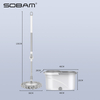 Cleaning Wholesale Customized Wet & Dry Mop Set Separated Plastic Bucket Quality Steel Pole Comfortable Handle Popular Home Cleaning Tool