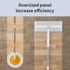 Household Free Hand Squeeze Sewage Separation Mop Washing Dry Wet Tool Scrape Cleaning Bucket Cleaning Mop