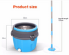 Hand Free Washing Mop 360 Degrees Spin Mop with Replaceable Head and Bucket Microfiber Floor Mop