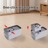 Hand Free Washing Mop 360 Degrees Spin Mop with Replaceable Head and Bucket Microfiber Floor Mop