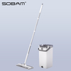 Household Free Hand Squeeze Sewage Separation Mop Washing Dry Wet Tool Scrape Cleaning and dirty water separation Bucket Mop