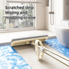 Sobam Popular Quick-Dry Magic Mop for Home Floor Cleaning Easy-to-use Flat Mop with Rectangle Wiper Folding Handle Water Squeezing Mop Head