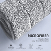 Factory Outlet Microfibre Flat Mop and Bucket Set Easy Home Free Hand Washing Scratch 